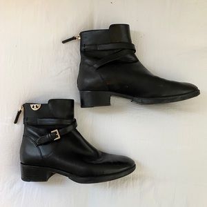Tory Burch Black Booties